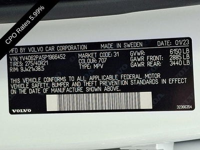 2023 Volvo XC90 B6 AWD Ultimate 7P