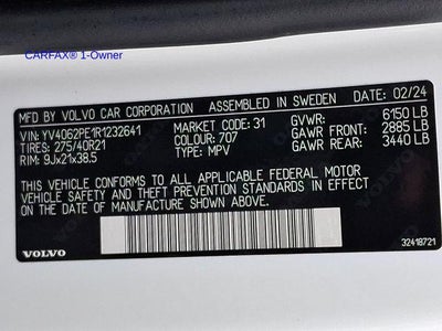 2024 Volvo XC90 B6 AWD Plus Bright Theme 7P