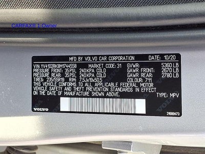 2021 Volvo XC60 T5 AWD Momentum