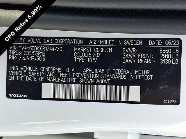 2024 Volvo XC60 Recharge Plug-In Hybrid T8 eAWD PHEV Core Dark Theme