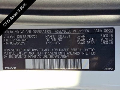 2024 Volvo XC60 B5 AWD Plus Dark Theme
