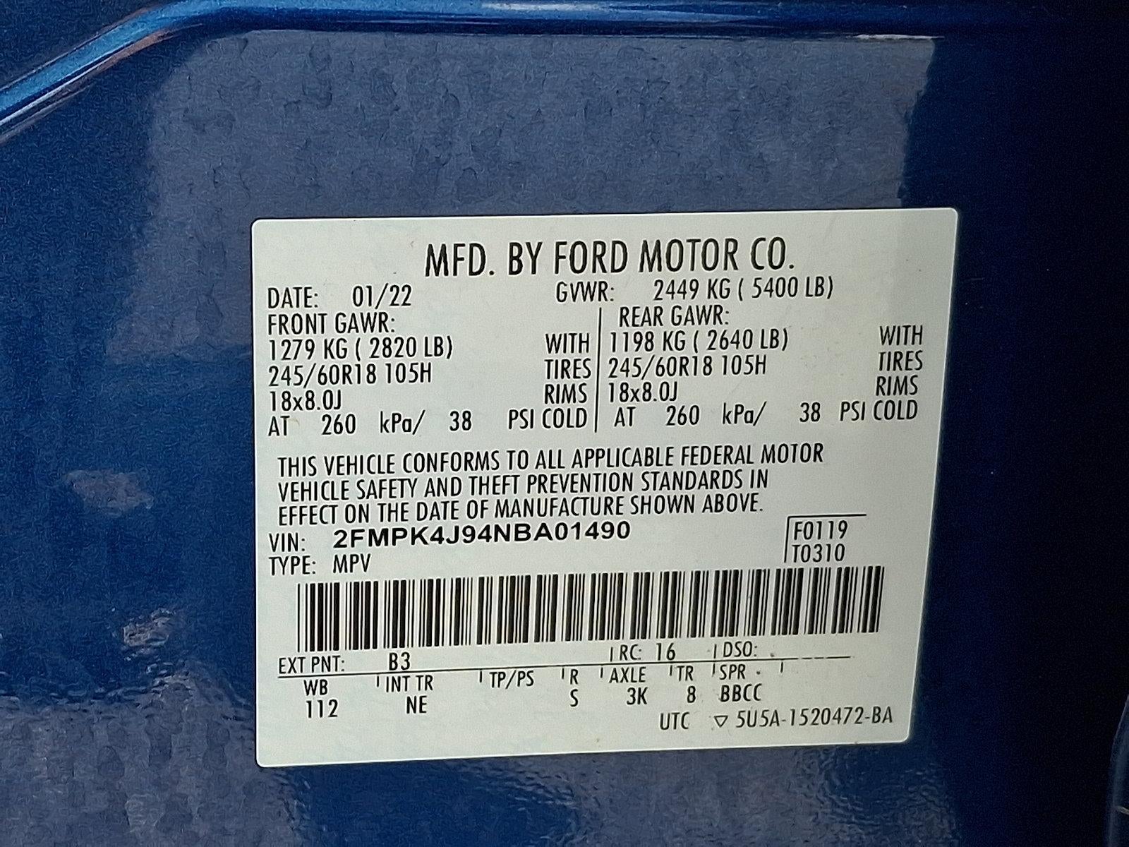 2022 Ford Edge SEL AWD