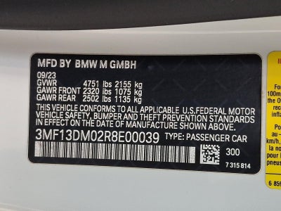 2024 BMW M2 M2 Coupe