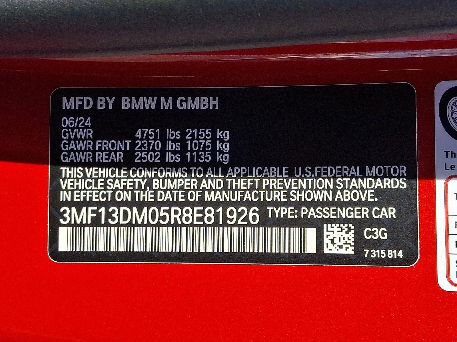 2024 BMW M2 M2 Coupe