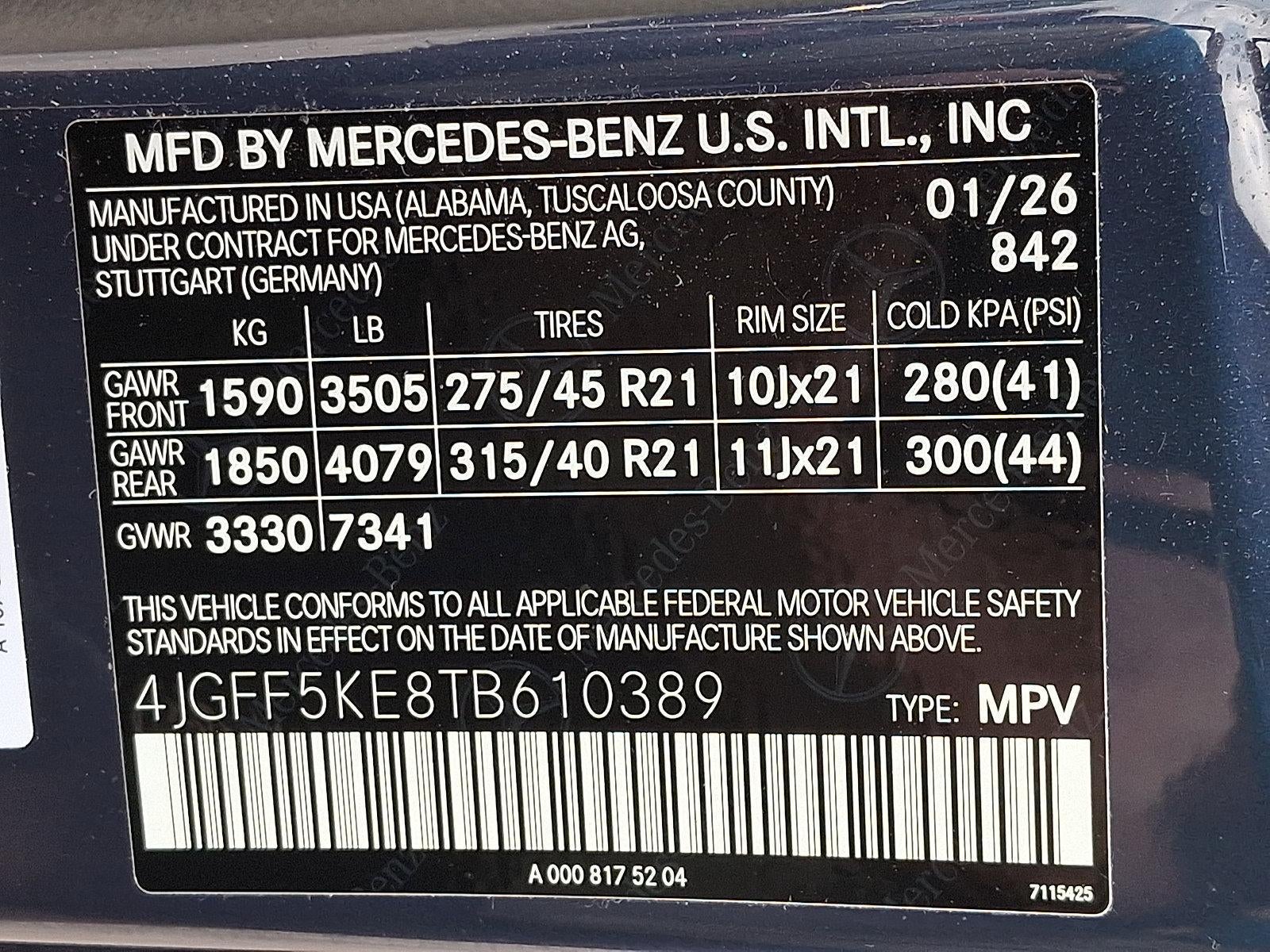2026 Mercedes-Benz GLS GLS 450 4MATIC® SUV