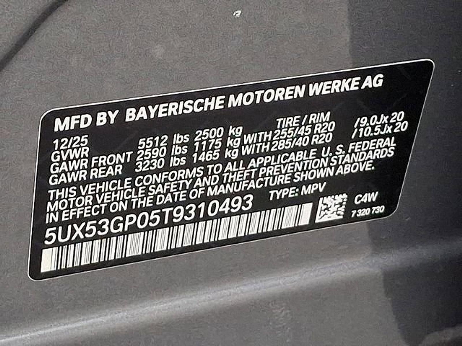 2026 BMW X3 30 xDrive Sports Activity Vehicle