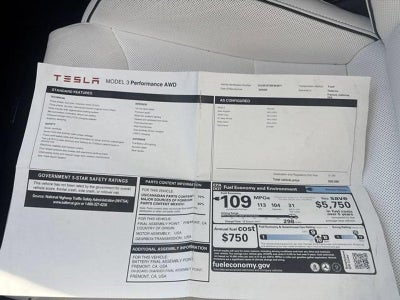 2025 Tesla Model 3 Performance AWD