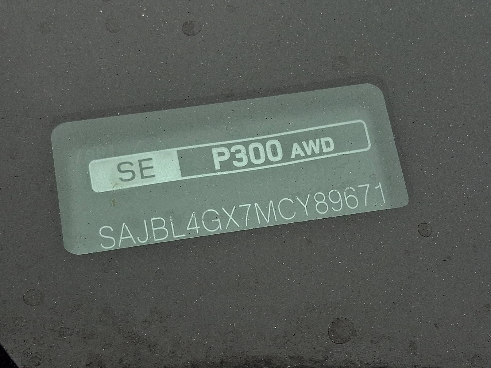 2021 Jaguar XF R-Dynamic SE Sedan AWD