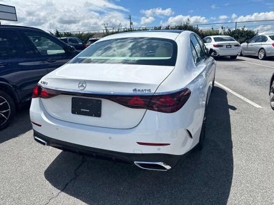 2024 Mercedes-Benz E-Class E 350 4MATIC® Sedan