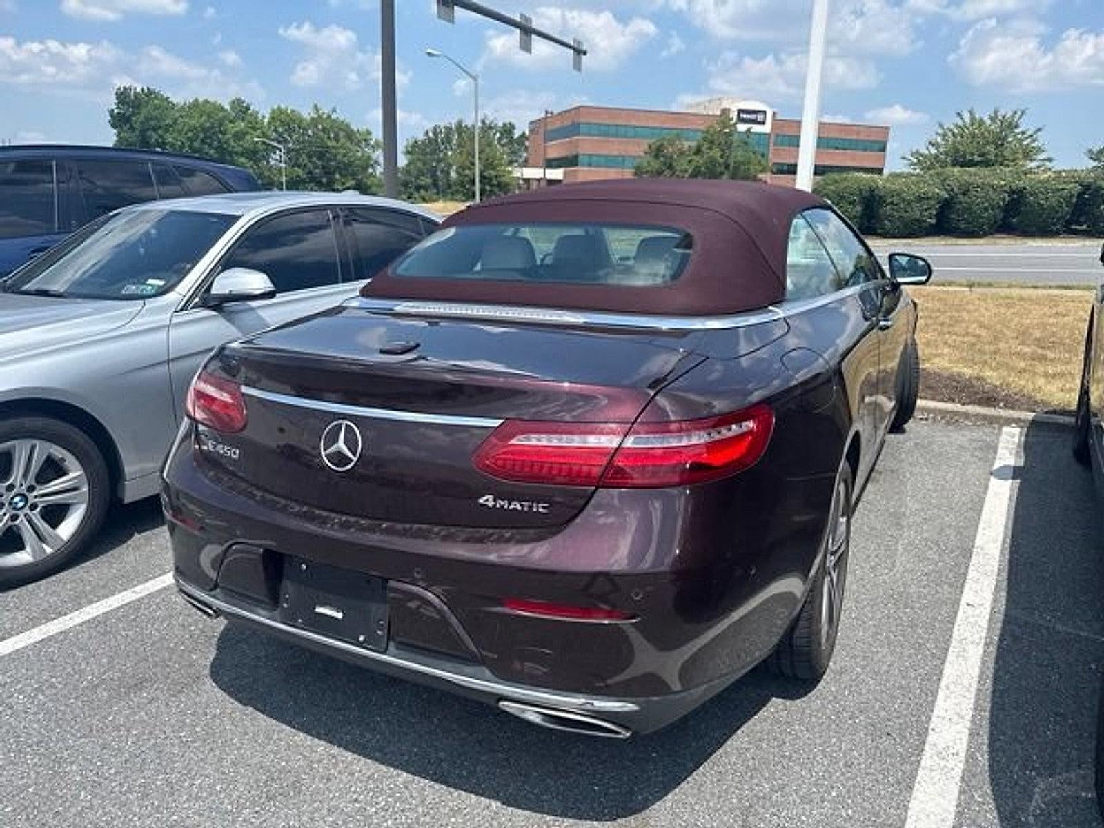 2019 Mercedes-Benz E-Class E 450 4MATIC® Cabriolet
