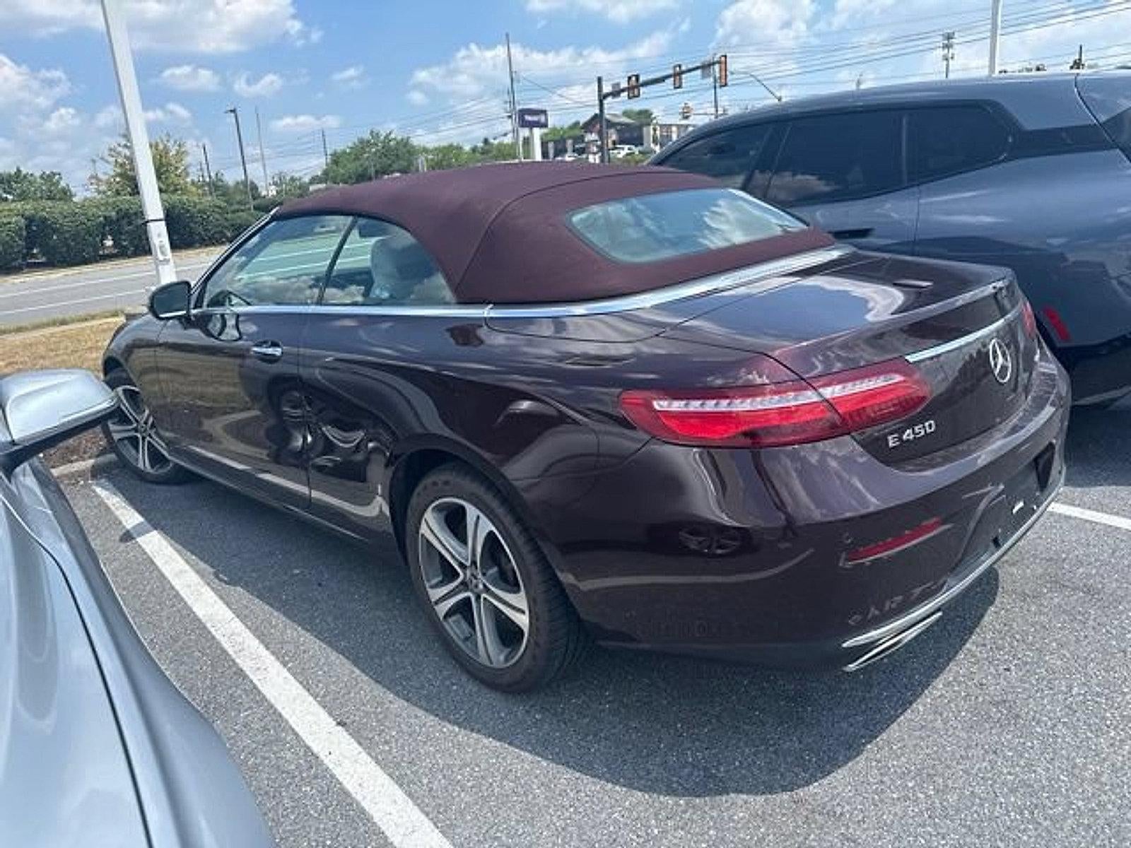 2019 Mercedes-Benz E-Class E 450 4MATIC® Cabriolet