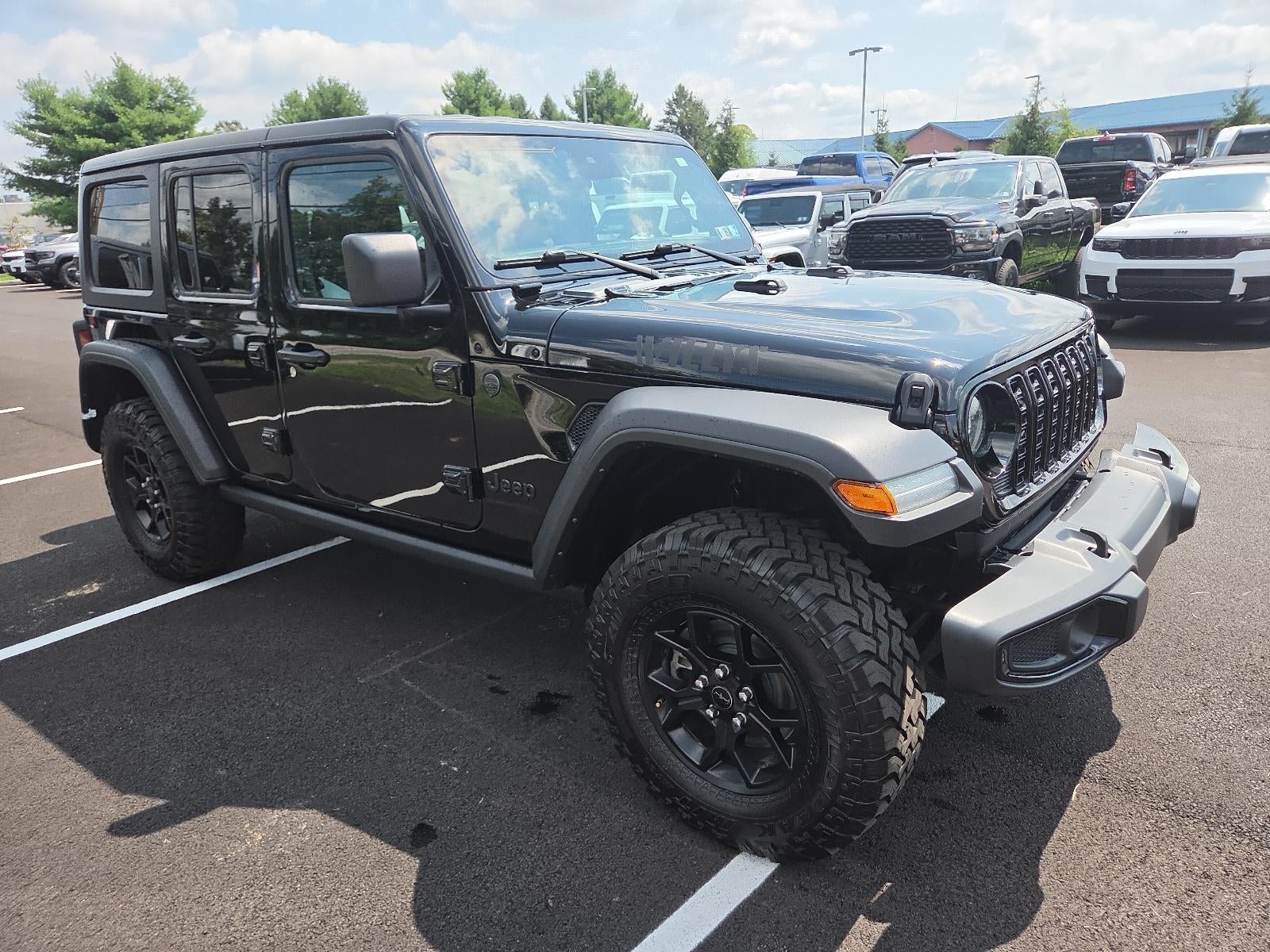 2024 Jeep Wrangler Willys 4 Door 4x4