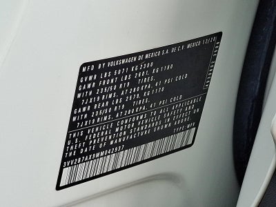 2021 Volkswagen Tiguan 2.0T SEL 4MOTION