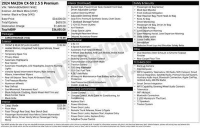 2024 Mazda Mazda CX-50 2.5 S Premium Package AWD