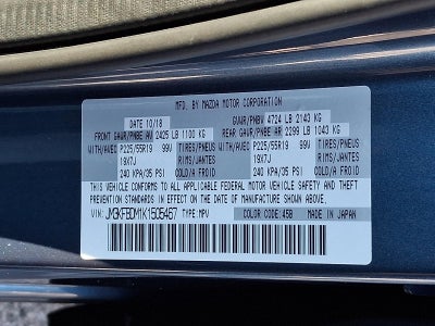 2019 Mazda Mazda CX-5 Grand Touring AWD