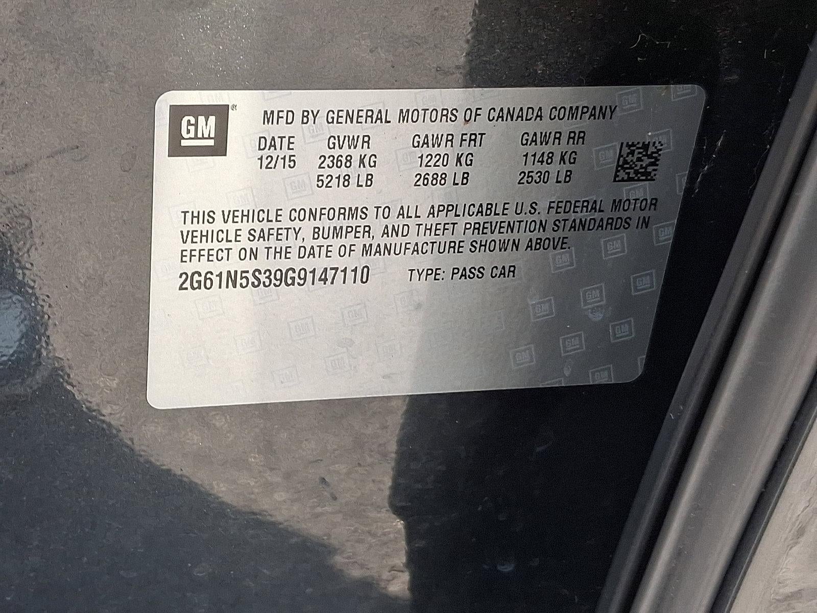 2016 Cadillac XTS 3.6L V6 AWD Luxury