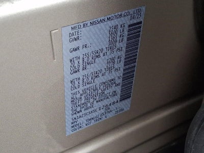 2025 Nissan Murano AWD SL