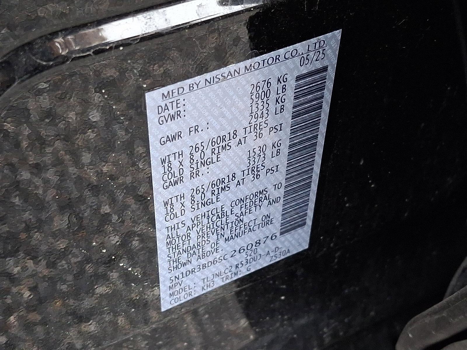 2025 Nissan Pathfinder Rock Creek 4WD