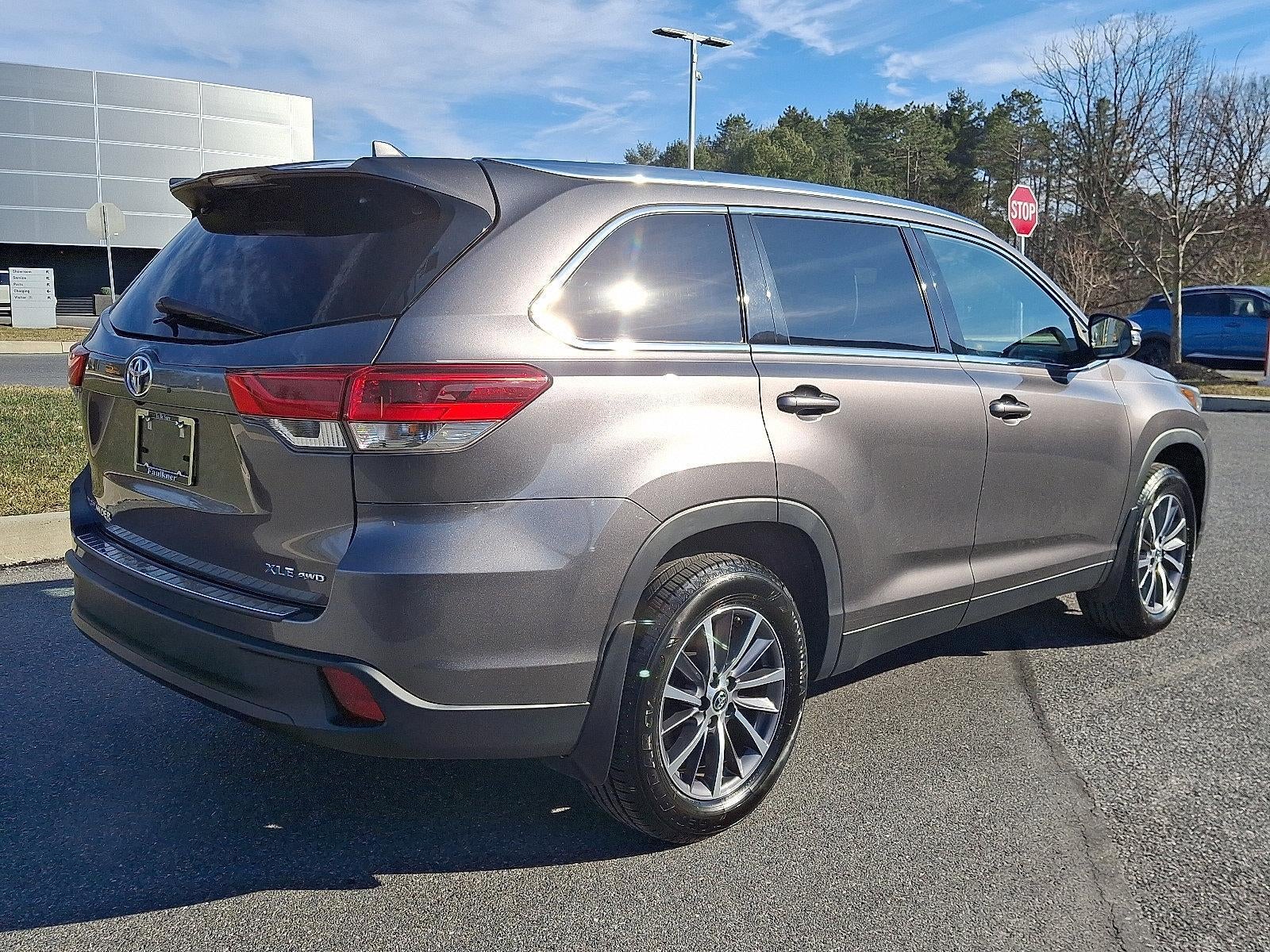 2019 Toyota Highlander XLE V6 AWD (Natl)