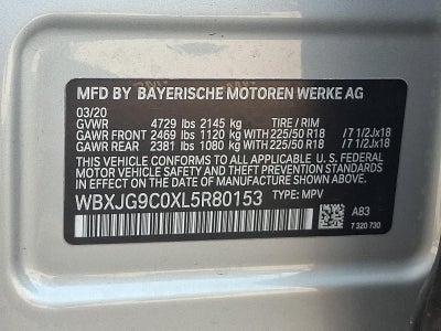 2020 BMW X1 xDrive28i Sports Activity Vehicle