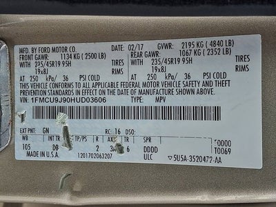 2017 Ford Escape Titanium