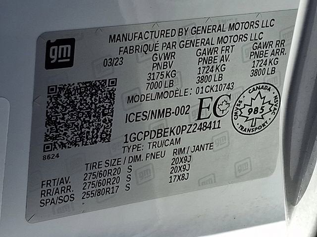 2023 Chevrolet Silverado 1500 Custom