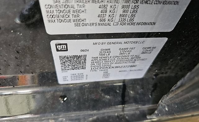 2024 Chevrolet Silverado 1500 LT (2FL)