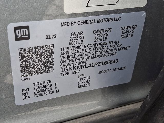 2023 GMC Acadia SLE
