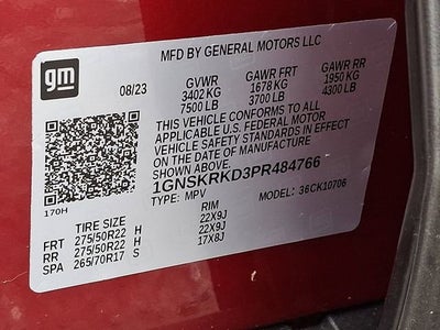 2023 Chevrolet Tahoe RST