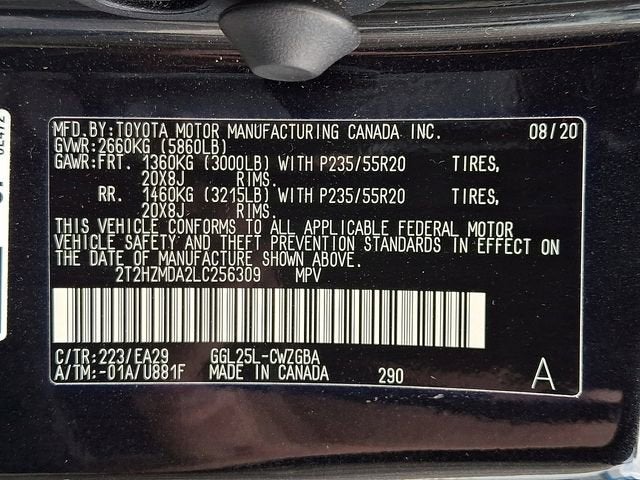 2020 Lexus RX RX 350