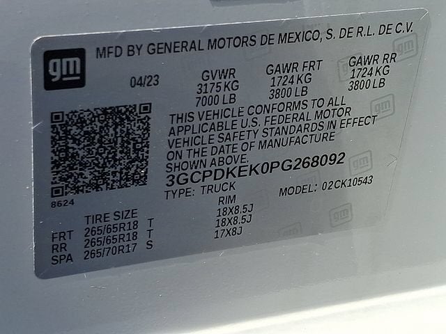 2023 Chevrolet Silverado 1500 LT