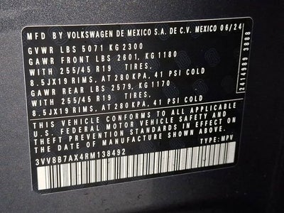 2024 Volkswagen Tiguan SE R-Line Black