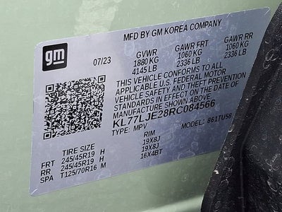 2024 Chevrolet Trax 2RS