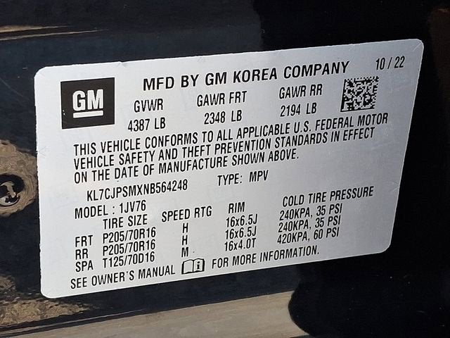 2022 Chevrolet Trax LT