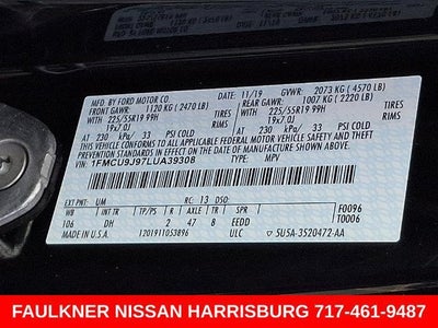 2020 Ford Escape Titanium AWD