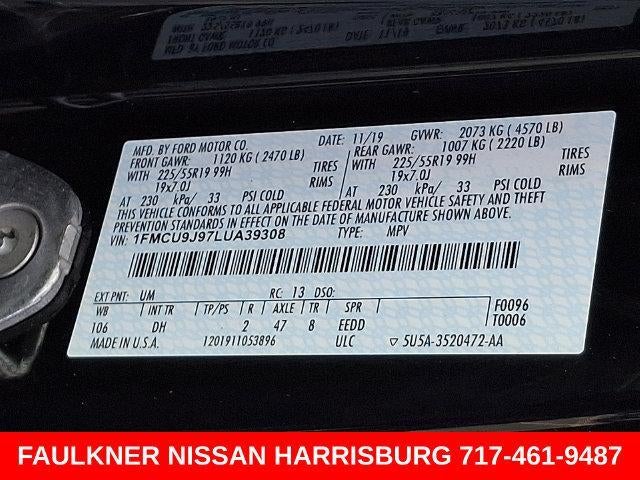 2020 Ford Escape Titanium AWD