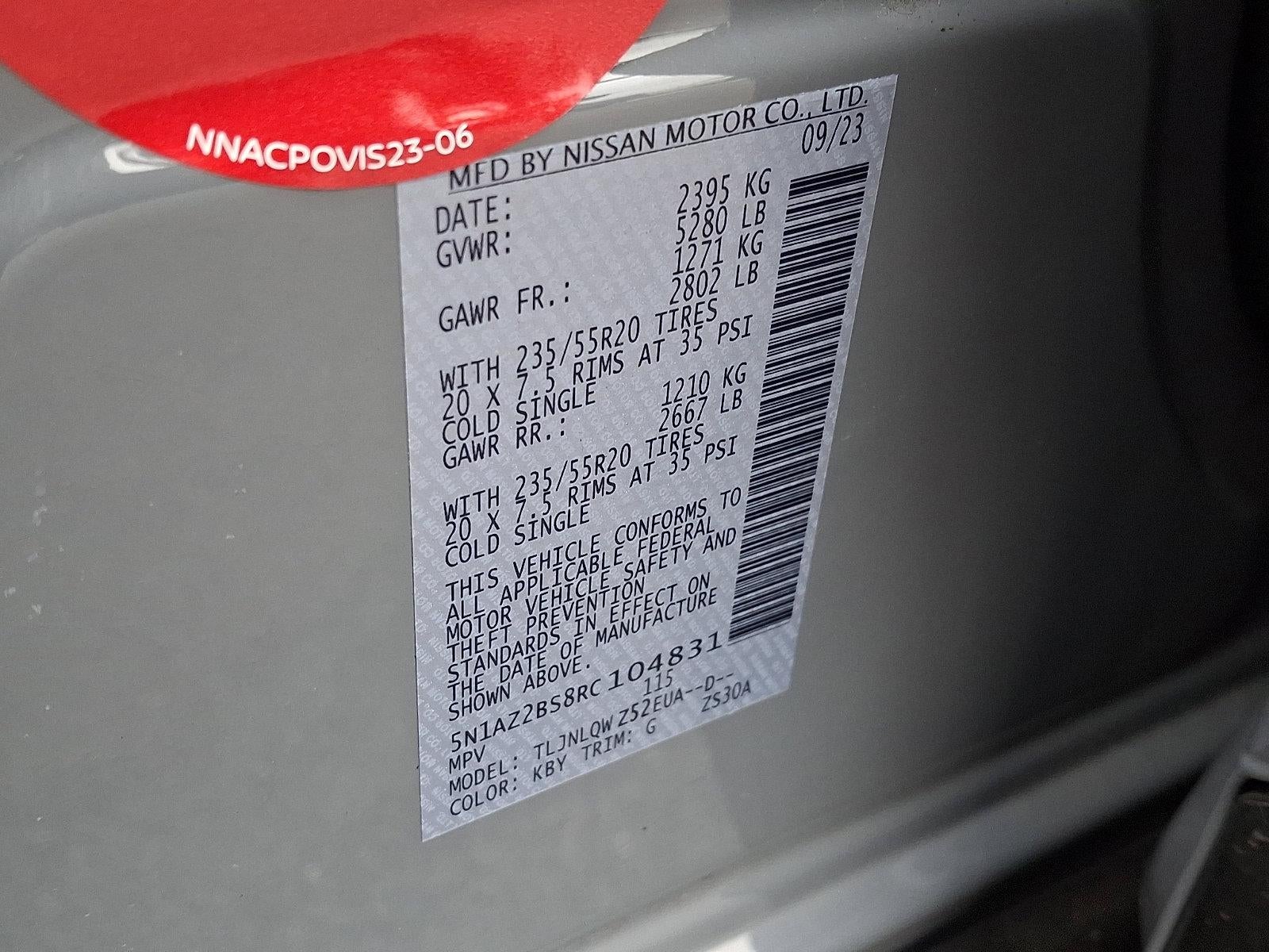 2024 Nissan Murano AWD SV