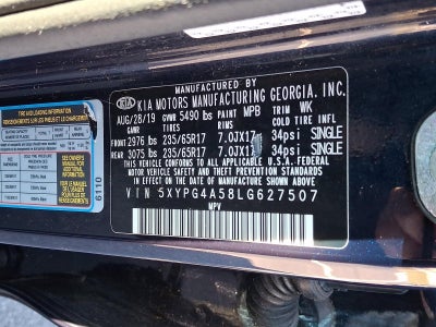 2020 Kia Sorento LX V6 FWD