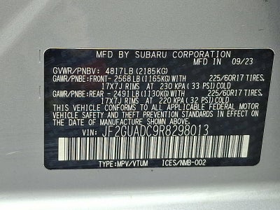 2024 Subaru Crosstrek Premium AWD