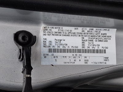 2015 Ford Focus SE