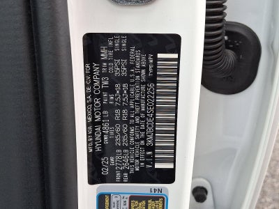 2025 Hyundai TUCSON SEL AWD