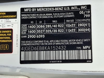 2019 Mercedes-Benz GLE AMG® 43