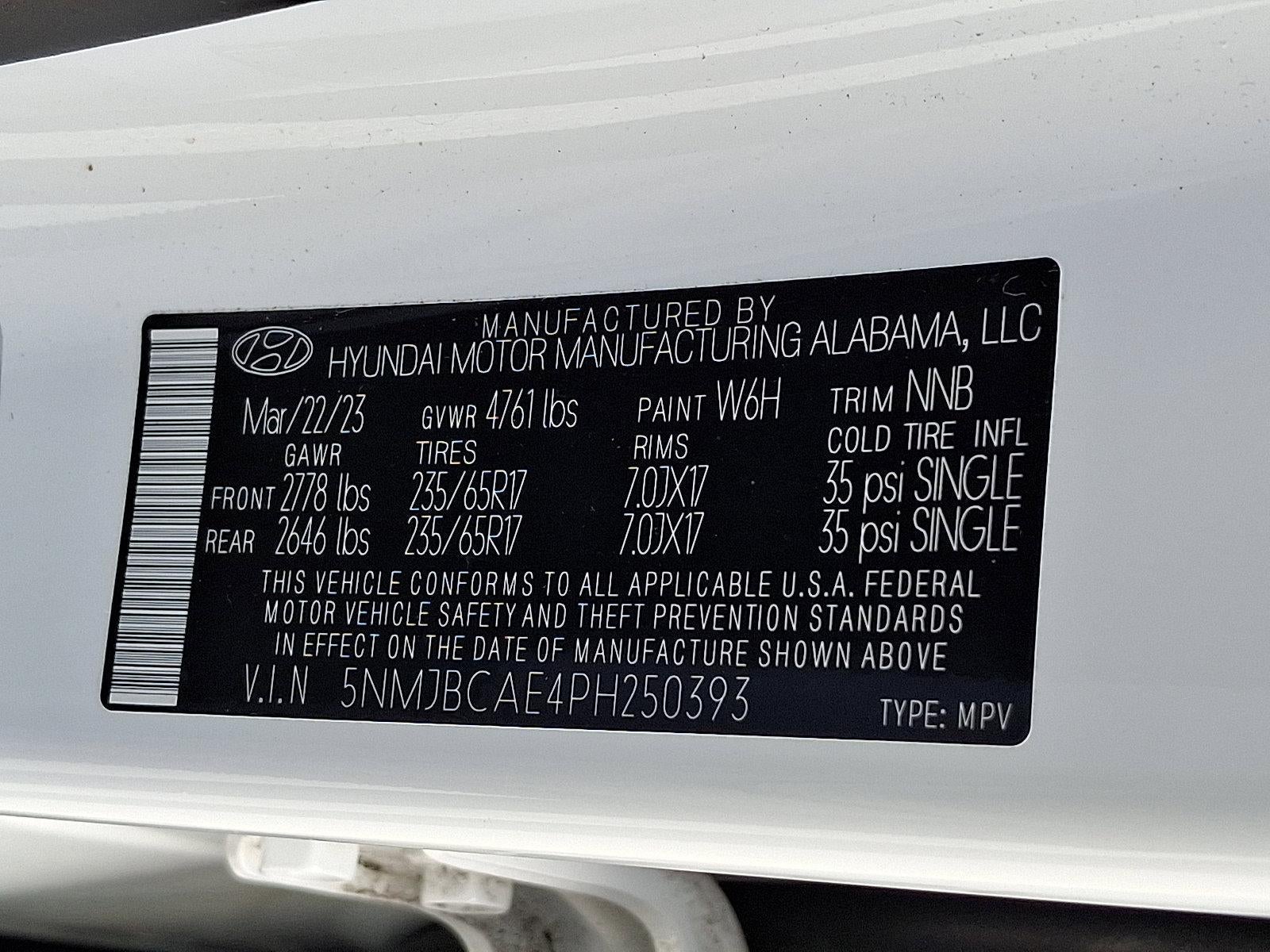 2023 Hyundai TUCSON SEL