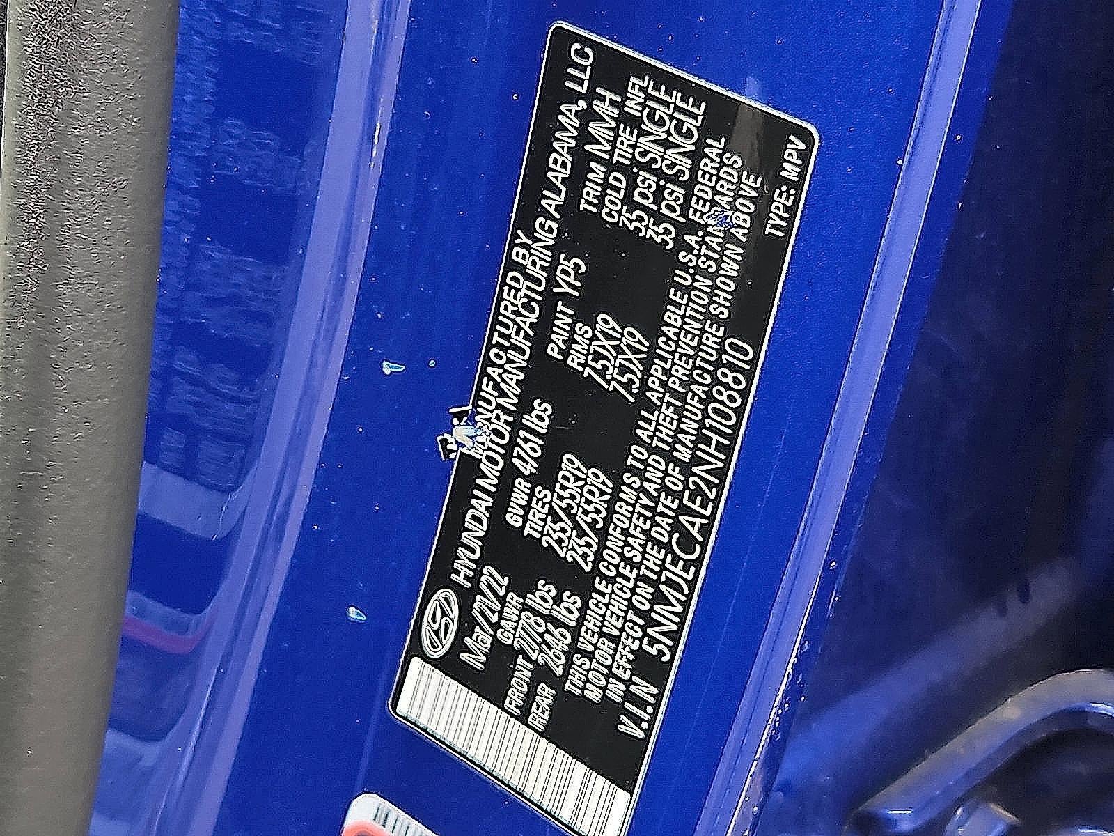 2022 Hyundai TUCSON Limited