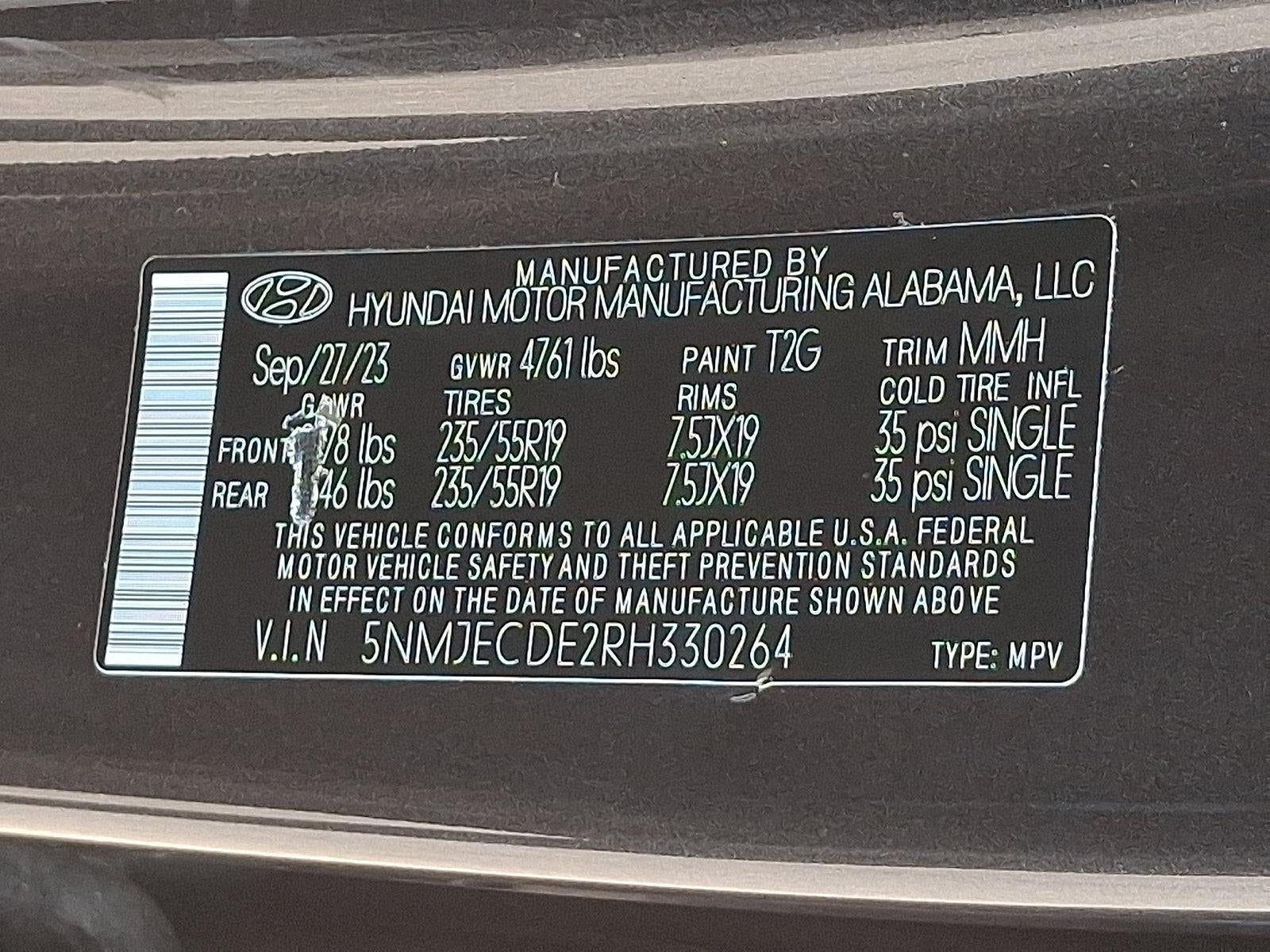 2024 Hyundai TUCSON Limited