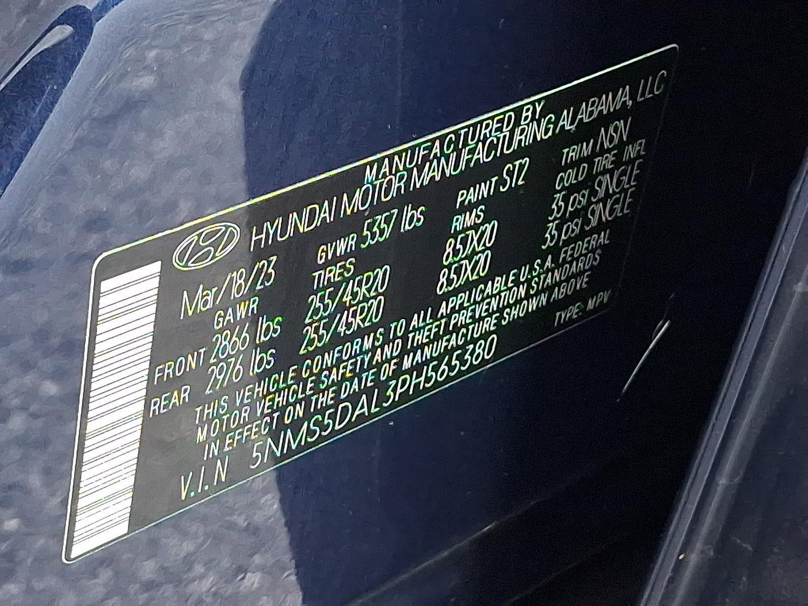 2023 Hyundai SANTA FE Calligraphy