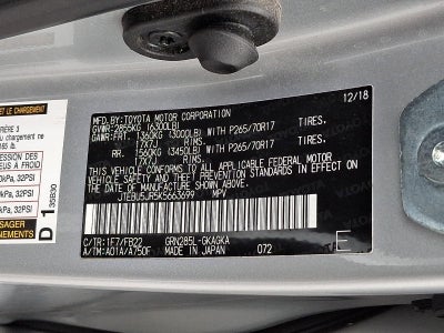 2019 Toyota 4Runner SR5