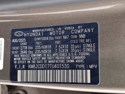 2026 Hyundai TUCSON Hybrid SEL Convenience