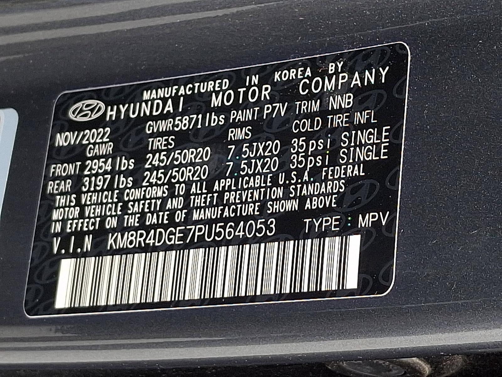 2023 Hyundai PALISADE SEL