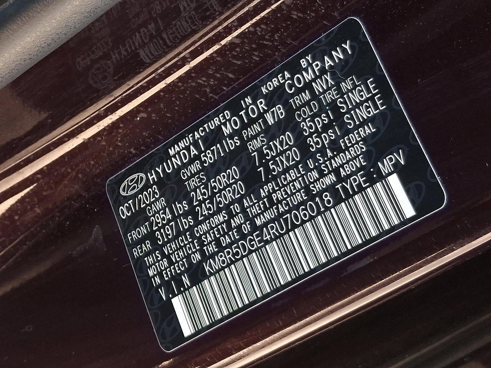 2024 Hyundai PALISADE Limited